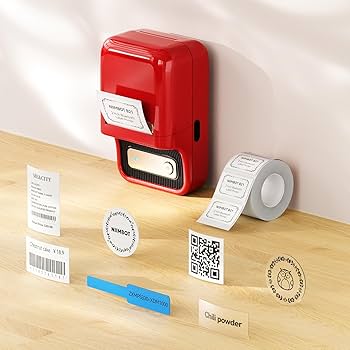 Amazon.co.jp: NIIMBOT B21 ラベルメーカー 自動識別機能付き